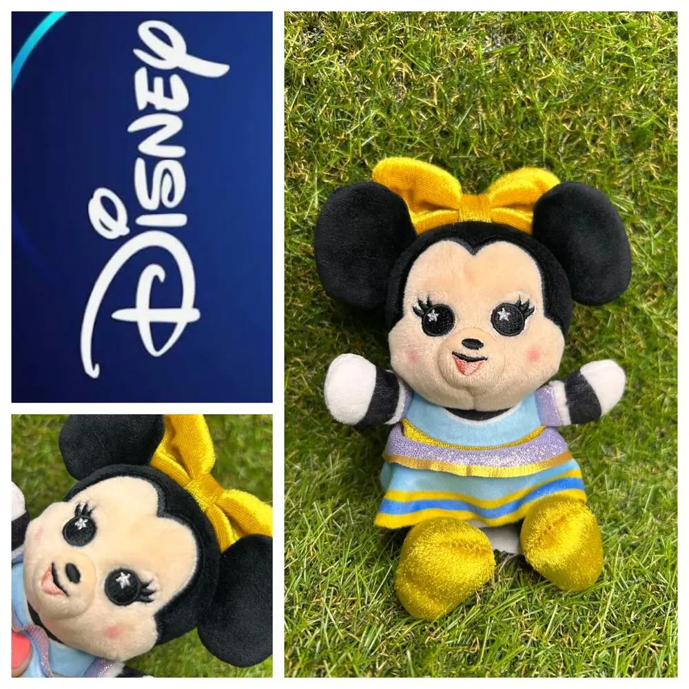 Disney Minnie Mouse Wishables 50th Anniversary Plush Toy Soft‎ Stuffed 5